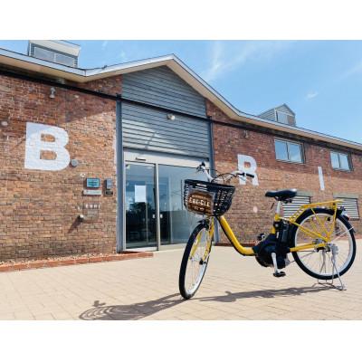 ふるさと納税 江別市 江別市レンタルサイクル事業「EBE-CLE(えべくる)」乗車体験チケット[電動自転車]4時間券