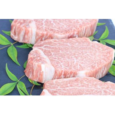 ふるさと納税 大垣市 「A5飛騨牛」 シャトーブリアン ステーキ 3枚 桐箱入り