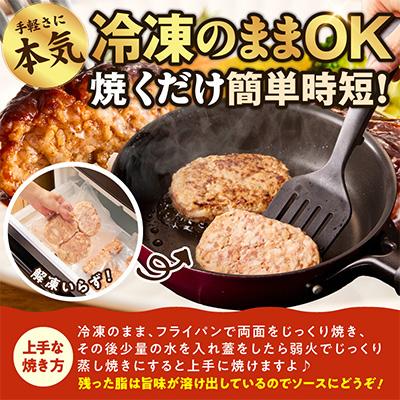 ふるさと納税 泉佐野市 【圧巻の30個】肉の泉佐野 ハンバーグ 合計3.6kg 黒毛和牛×なにわポーク入り |  | 03