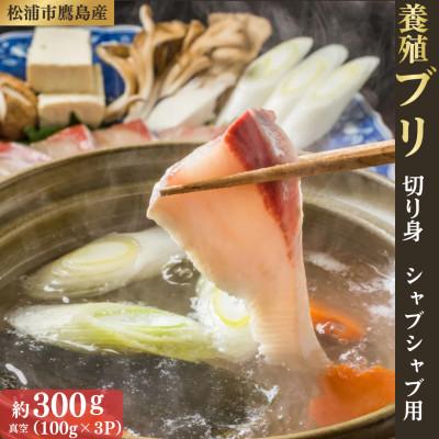 ふるさと納税 松浦市 養殖ブリ [切り身シャブシャブ用](100g入り×3パック)