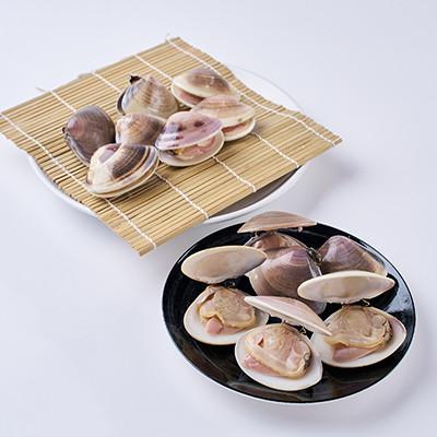 ふるさと納税 いすみ市 冷凍ボイルハマグリ1kg(12-20粒入り)