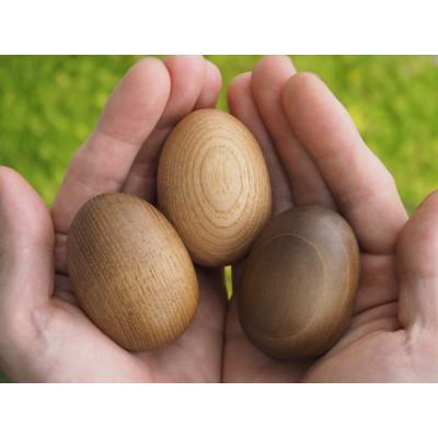 ふるさと納税 川越市 [UMEBACHI FURNITURE] 数量限定 日本の木のたまご おまかせ3樹種セット