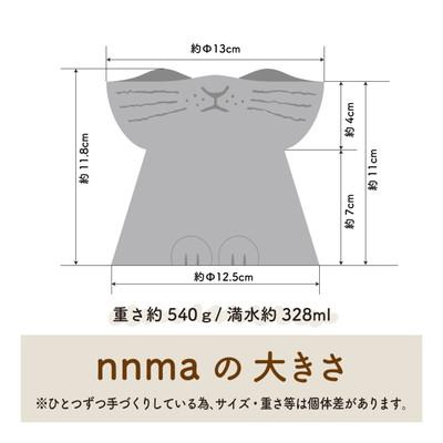 ふるさと納税 土岐市 【美濃焼】NNMA 猫型 フードボウル(ぐれーねこ) |  | 03