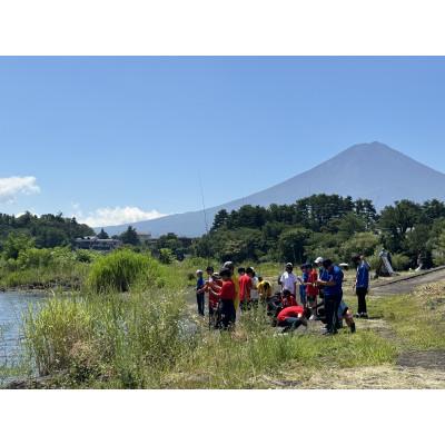 ふるさと納税 富士河口湖町 自然豊かな河口湖でバスフィッシング体験チケット 1名様