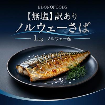 ふるさと納税 銚子市 [無塩]訳あり ノルウェーさば 1kg
