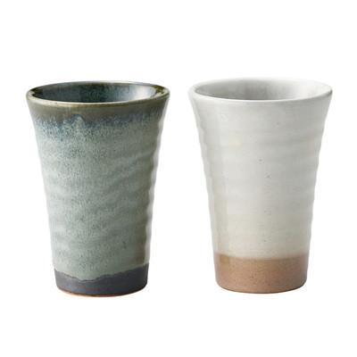 ふるさと納税 土岐市 [美濃焼]ゆらり カップ ペアセット