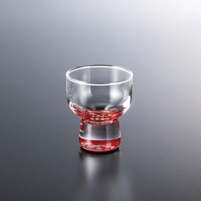 ふるさと納税 海南市 紀州漆器 ぬりもん de Verre 盃 日本酒 蒔絵 赤 桜 1個