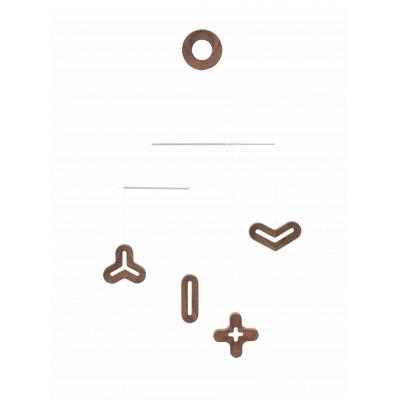 ふるさと納税 旭川市 旭川家具 コサイン cosine STEPS モビール NUMBER ウォルナット_05793