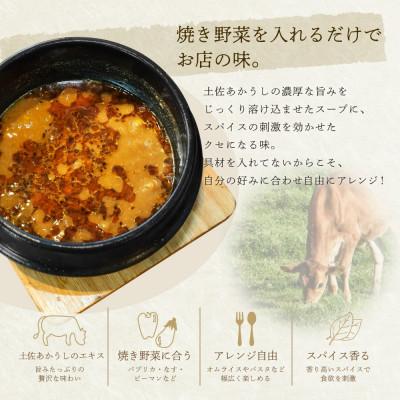 ふるさと納税 芸西村 土佐あかうし使用 本格スープカレー 1食セット レトルト 牛骨スープ仕立て【VEL001】 |  | 02