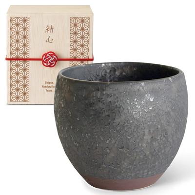 ふるさと納税 土岐市 [美濃焼] 結心 コロンカップ (炭結晶) フリーカップ