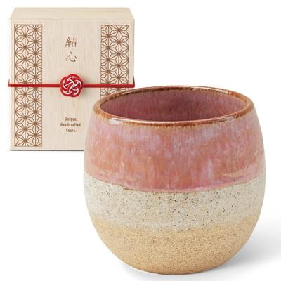 ふるさと納税 土岐市 [美濃焼] 結心 コロンカップ (ピンク) フリーカップ