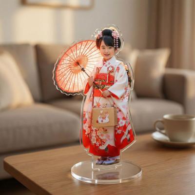 ふるさと納税 西尾市 オリジナルアクリルスタンド Mサイズ(最大19cm)
