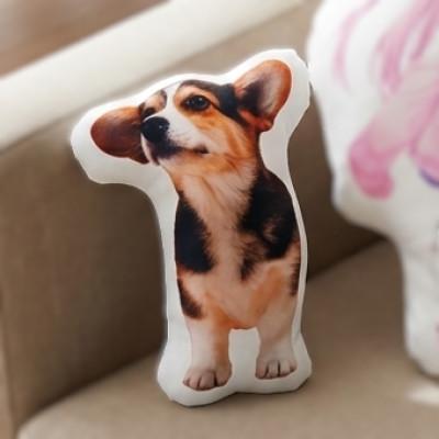 ふるさと納税 西尾市 オリジナルフリーカットクッション両面プリントSサイズ(最大20cm)