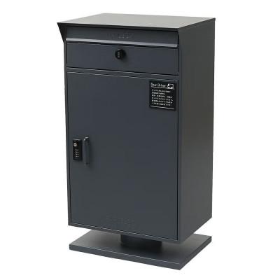 ふるさと納税 小野市 宅配ボックス ポスト一体型 Stor(ストア)[ダークグレー]