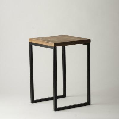 槙　まき　丸太 スツール 椅子　No.1799 ふるさと納税 高松市 マキヅ家具 Mashikaku stool 黒 - マシカク
