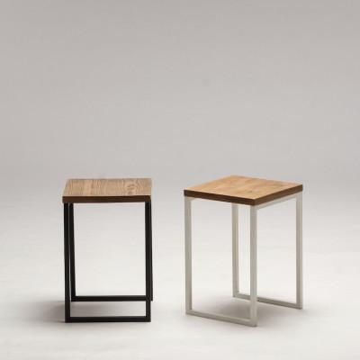 槙　まき　丸太 スツール 椅子　No.1799 ふるさと納税 高松市 マキヅ家具 Mashikaku stool 黒 - マシカク