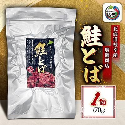 ふるさと納税 枝幸町 北海道枝幸産 鮭とば 1個(70g)