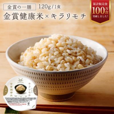 ふるさと納税 松原市 ご飯パック 金賞健康米 キラリモチ 120g×24個入り 国産 レンチン