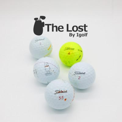 ふるさと納税 武蔵村山市 タイトリストProV1/V1x ロストボール 練習用 30個セット 年代、カラー混合