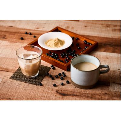 ふるさと納税 高石市 [お試し6個入り]添加物なし ノンカフェイン ミルクでつくる黒豆きなこラテ80g