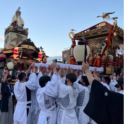 ふるさと納税 佐倉市 [10月11日(日)限定]佐倉の秋祭りを満喫!佐倉二番町山車曳き特別体験(限定デザイン半纏付き)