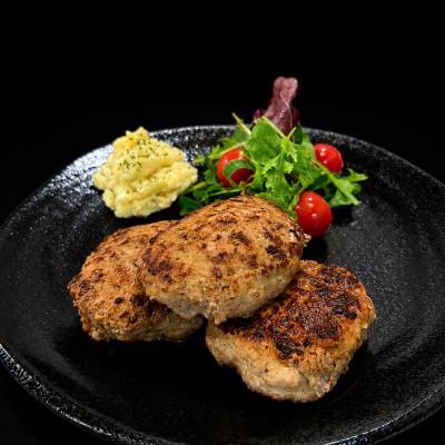 ふるさと納税 宇治市 肉屋黒川「黒の罪」バーグ