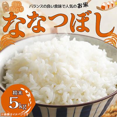 ふるさと納税 江別市 [北海道江別市]北海道ななつぼし5kg(精米) 特Aランク お米