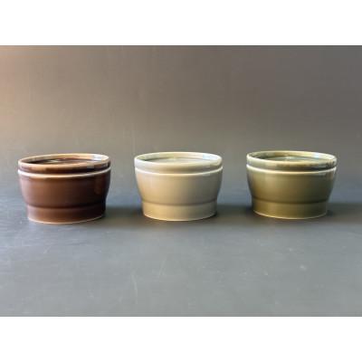 ふるさと納税 土岐市 048 StackStock グロス プレートS・ボウルS 3色セット