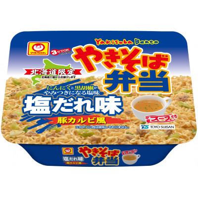 ふるさと納税 小樽市 [東洋水産北海道工場]マルちゃん「やきそば弁当 塩だれ味 豚カルビ風」12食入り1ケース