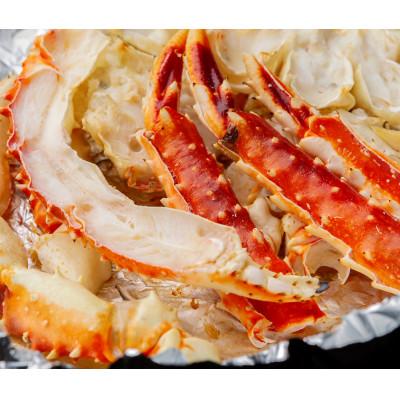 ふるさと納税 小清水町 【訳あり】蒸し蟹・鍋用 2大かに 肩肉食べ比べセット 計1.5kg【タラバ蟹・ズワイ蟹】カット済み |  | 01