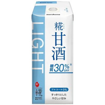 ふるさと納税 常陸太田市 マルコメ(marukome) プラス糀 糀甘酒 糖質30%オフ 165ml×12本