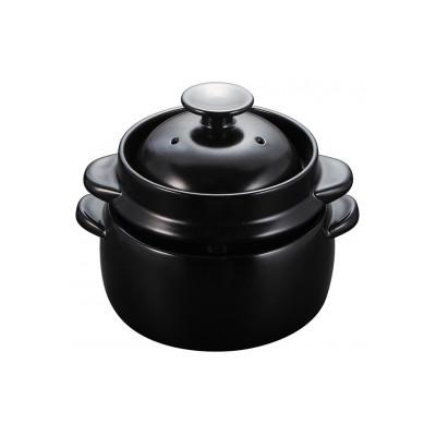 ふるさと納税 土岐市 [美濃焼]かまどご飯釜1〜2合炊き[クリヤマ]