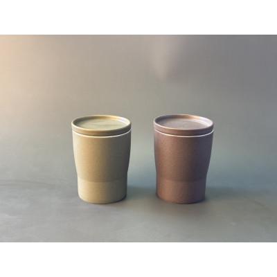 ふるさと納税 土岐市 031 StackStockマット カップ/プレートS 4点セット Matcha×Azuki