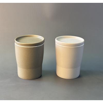 ふるさと納税 土岐市 032 StackStock マット カップ/プレートS Matcha×Sesame4Pセット