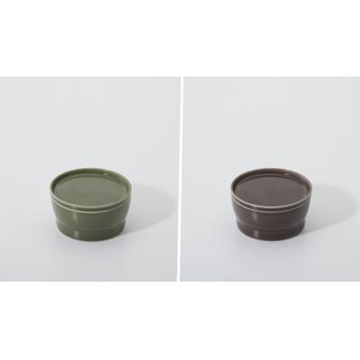 ふるさと納税 土岐市 061 StackStock グロス プレートM・ボウルM 4点セット Matcha×Azuki
