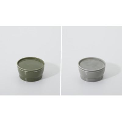 ふるさと納税 土岐市 062 StackStock グロス プレートM・ボウルM Matcha×Sesame4Pセット