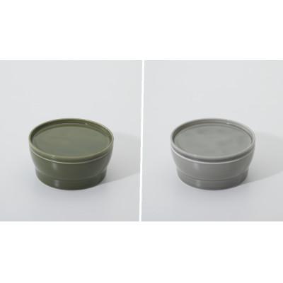 ふるさと納税 土岐市 065 StackStock グロス プレートL・ボウルL 4点セット Matcha×Sesame