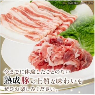 ふるさと納税 延岡市 宮崎県産熟成豚よくばり2種セットA