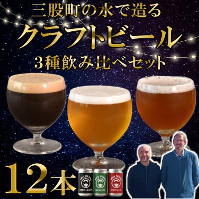 ふるさと納税 三股町 三股町の水で造るクラフトビール飲み比べ 3種 350ml×各4本 全12本【MI746】 | 