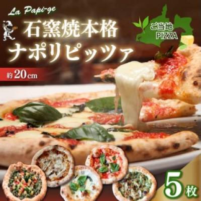 ふるさと納税 藤枝市 ご当地グルメ石窯焼 冷凍ピッツァ5枚セット(5種類×各1枚)