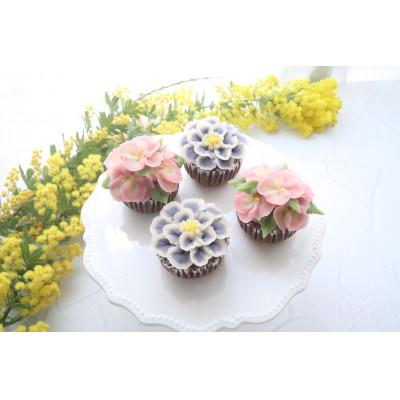 ふるさと納税 羽村市 白あんで作るあんフラワーケーキレッスンチケット