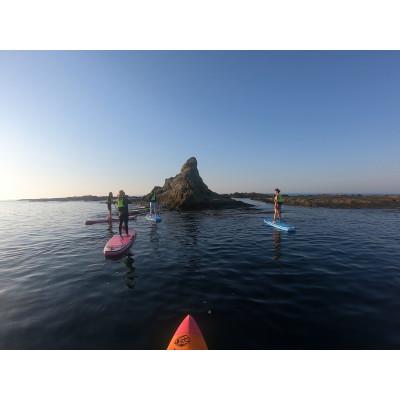 ふるさと納税 茅ヶ崎市 艇庫サービス(1年間)&amp;SUPまたはSurfing体験スクール(5回分) 体験チケット