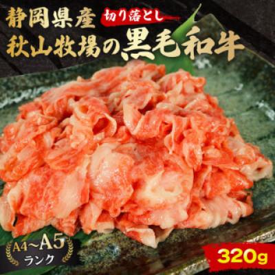 ふるさと納税 藤枝市 A4〜A5ランク静岡県産黒毛和牛切り落とし320g