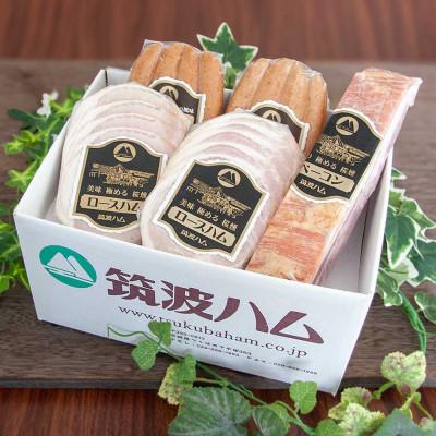 ふるさと納税 阿見町 筑波ハム 銘柄豚「常陸の輝き」DLGコンテスト受賞商品詰め合わせ 5品[茨城県共通返礼品]