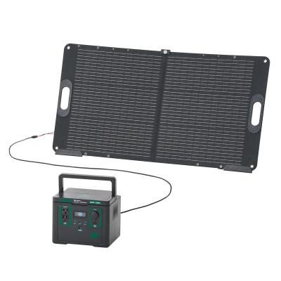 ふるさと納税 城陽市 エレキャン・パワーソーラーパネル(100W)アウトドアはもちろん防災用品として!　74175120 |  | 02