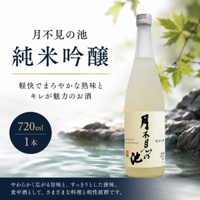 ふるさと納税 糸魚川市 糸魚川地酒 月不見の池 純米吟醸 720ml×1本