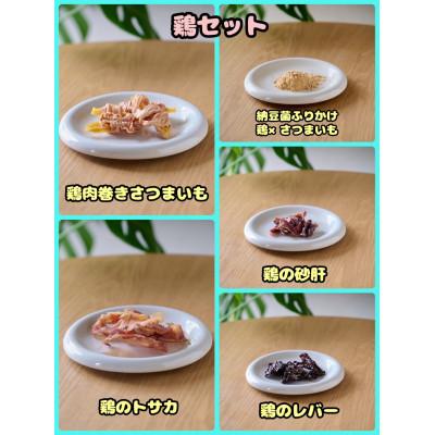 ふるさと納税 富田林市 [ふるさと納税限定セット][わんちゃん用ペットフード] 鶏セット5種