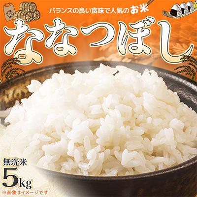ふるさと納税 江別市 [先行予約・令和8年産][北海道江別市]北海道ななつぼし(無洗米)5kg 特Aランク 新米