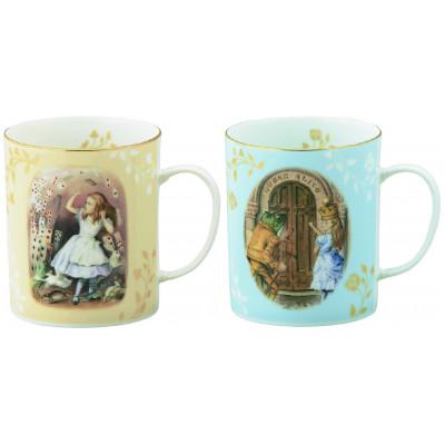 ふるさと納税 土岐市 [美濃焼]マクミラン・アリス クラシック ペアマグセット[山加商店]ALC10-13