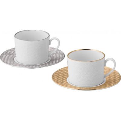 ふるさと納税 土岐市 [美濃焼]吉祥〜ジパング〜 ペア碗皿[山加商店] YMK170-1